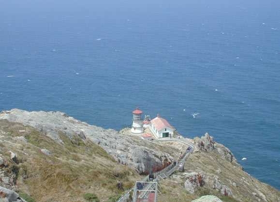 Lighthouse on the Pacific